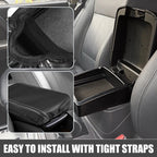 Center Console Armrest Cushion for Toyota Corolla Cross (2022–2023) Black White