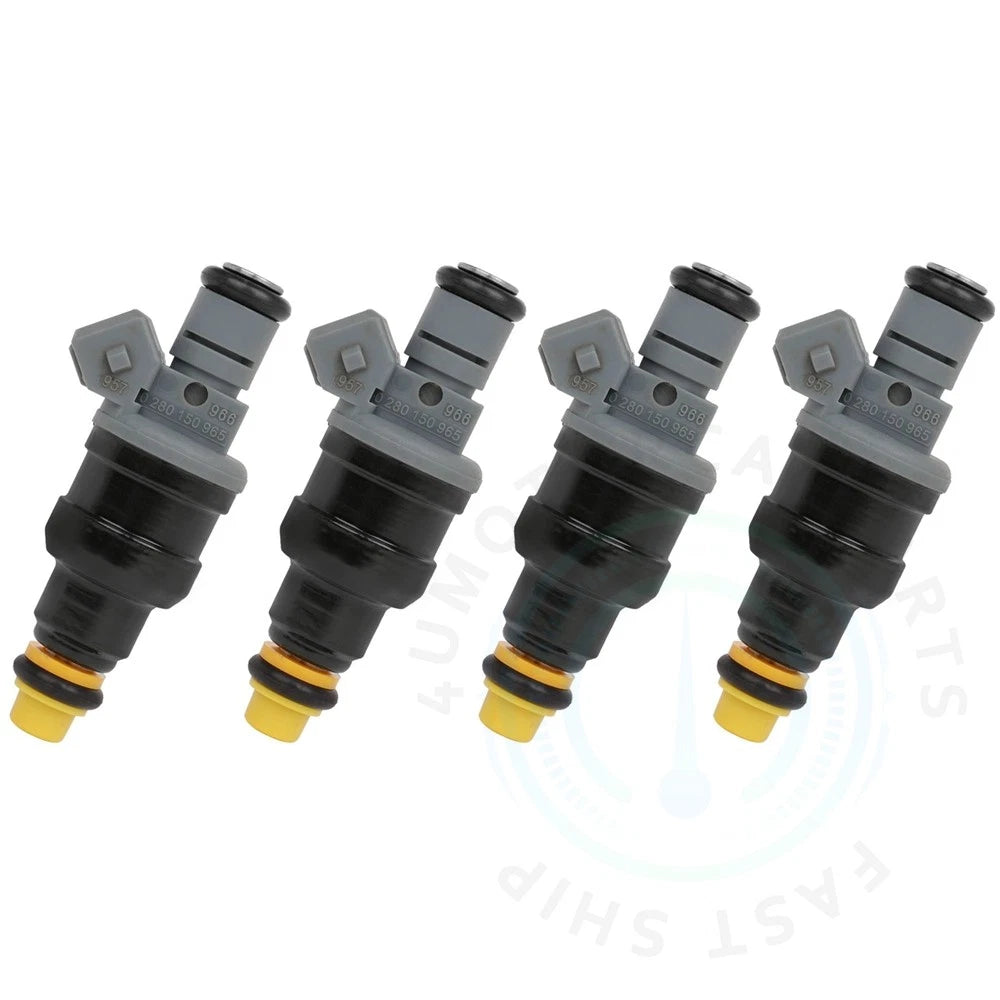 Set of 4 Fuel Injectors for Dodge Avenger, Neon, Mitsubishi Eclipse, Eagle Talon (2.0L)