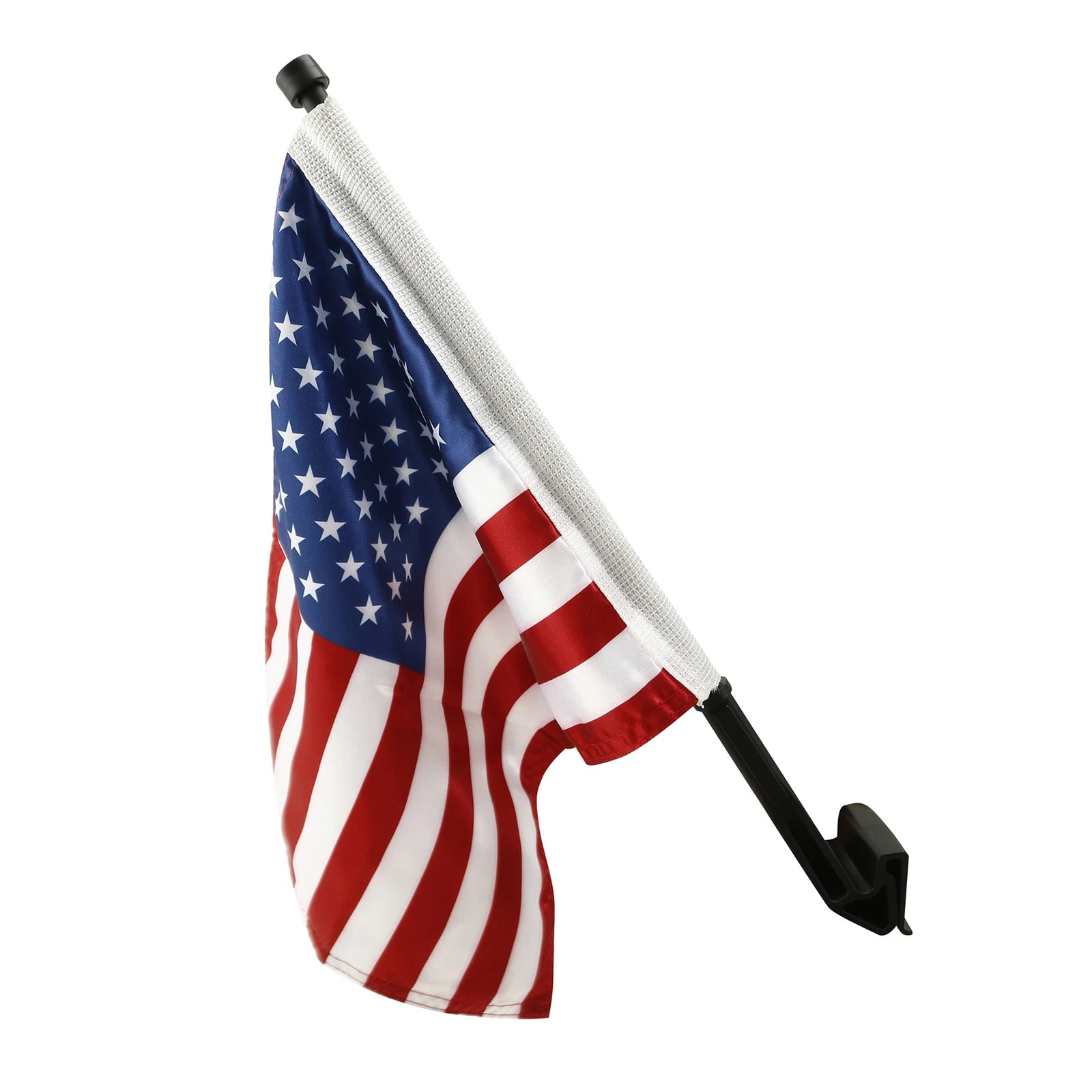 2X American Flags Pole Mount for Harley Touring Electra Road King Glide