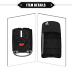 Set of 4 Keyless Entry Remote Key Covers for Mitsubishi (No Chip)
