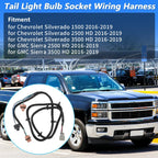 Passenger Side Tail Light Wiring for Chevy Silverado 2500 3500HD (2007-2014)