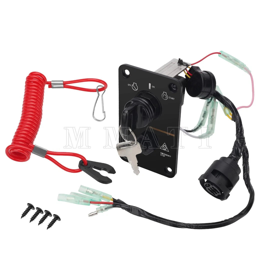 Engine Switch Panel for Yamaha (704-82570-12-00, 704-82570-13-00)