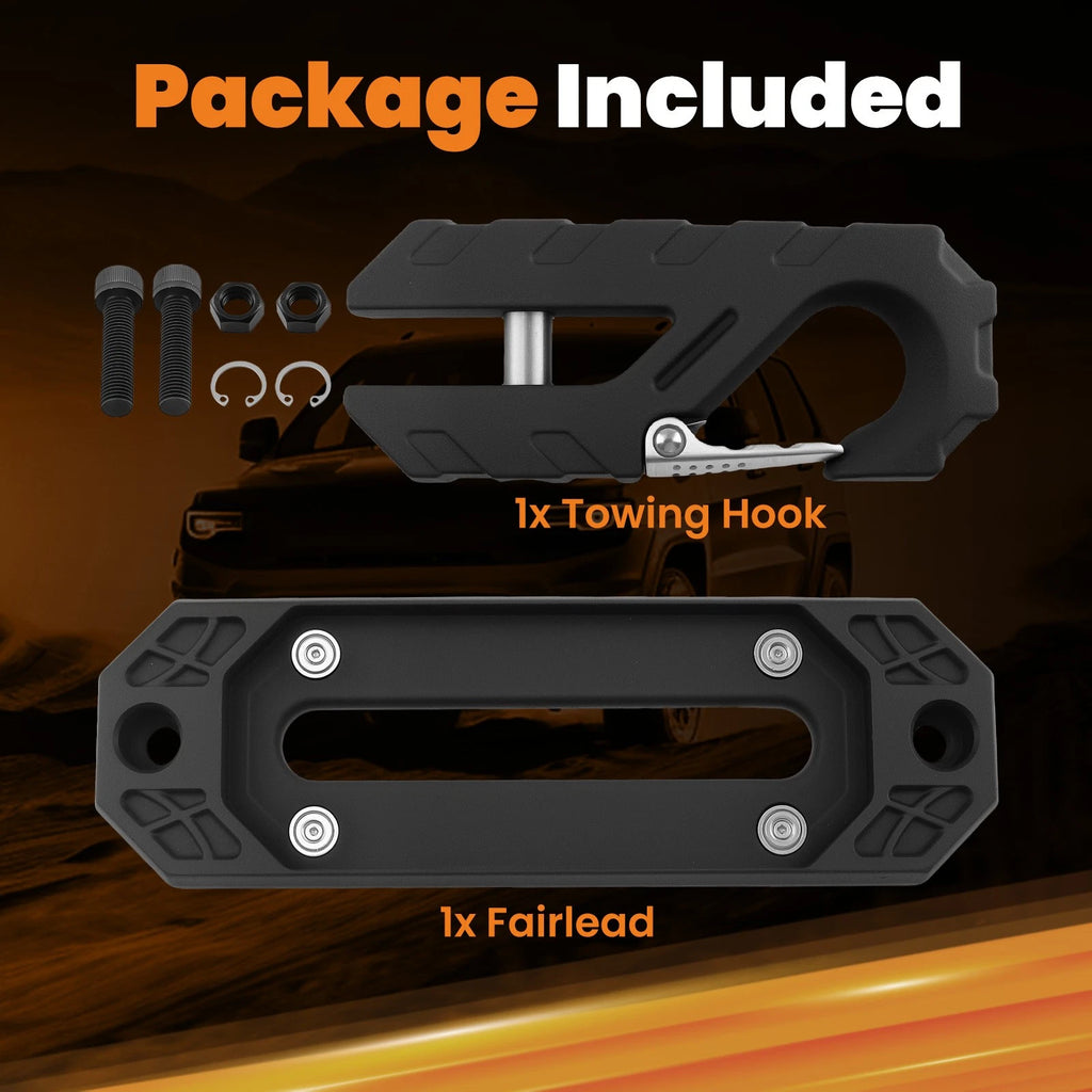 Winch Fairlead & Tow Hook for Universal Applications (Universal)