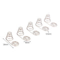 5PCS Battery Terminal Contact Plate Wire Spring for Power Supply