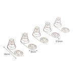 5PCS Battery Terminal Contact Plate Wire Spring for Power Supply