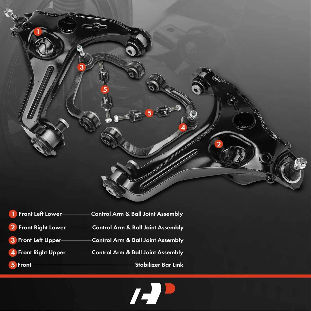 6x Front Side Control Arm Link for Ford F-150 (2009-2013)