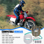 Clutch Kit Heavy Duty Springs & Gasket for Honda XR200R (1981–2002)