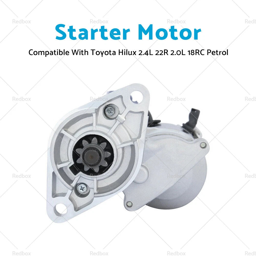 Starter Motor for Toyota Hilux 22R, 18RC, Camry, Hiace, Landcruiser, 4Runner