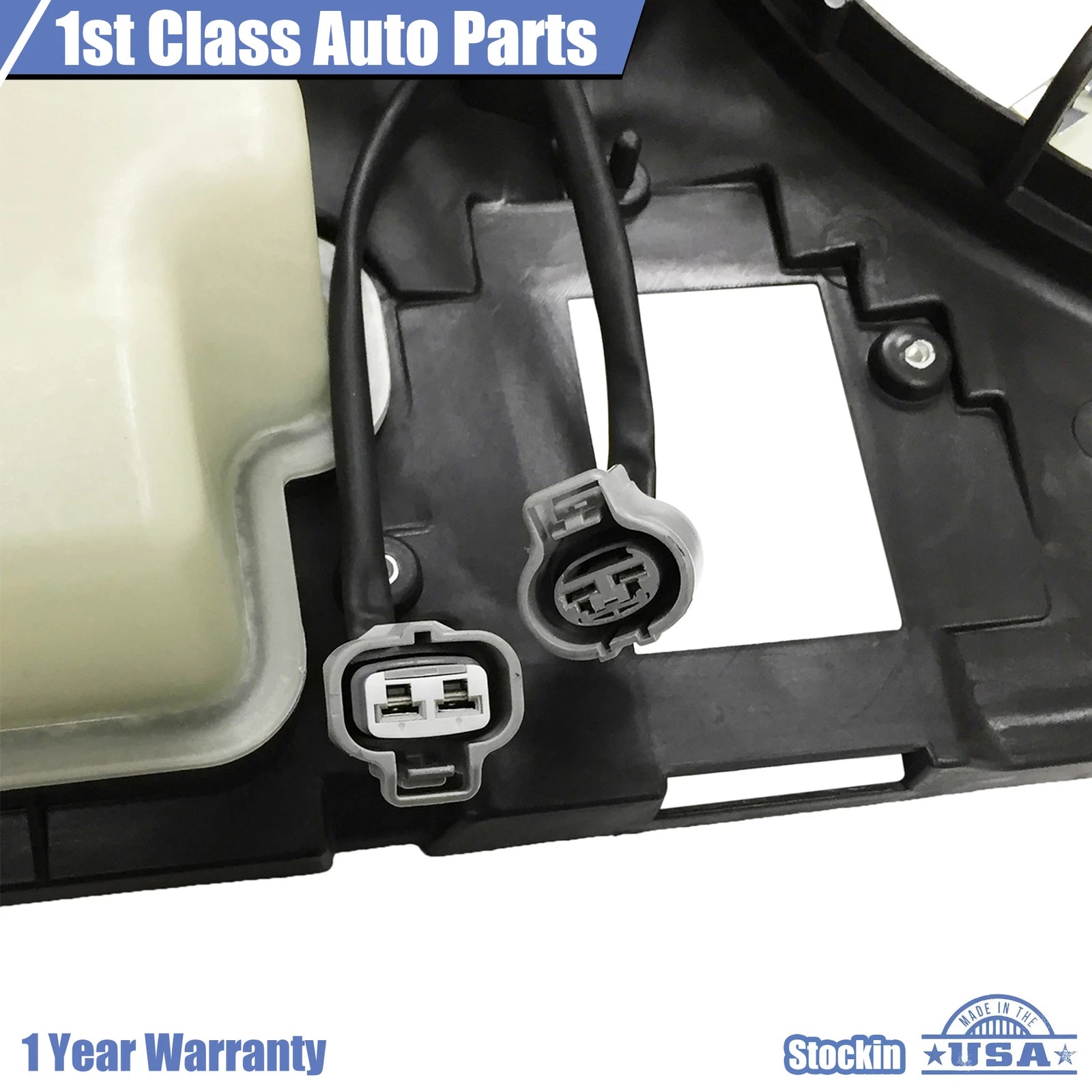 Radiator and Condenser Fan Assembly for Toyota Sienna (2006)