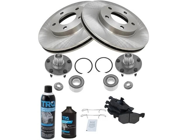 Front Brake Pad and Rotor Kit for Mazda Tribute (2001–2004) DD669XB