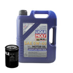 5L Liqui Moly Leichtlauf 5W40 Oil Change Kit for Audi 1.8/2.0L (2000–2023)