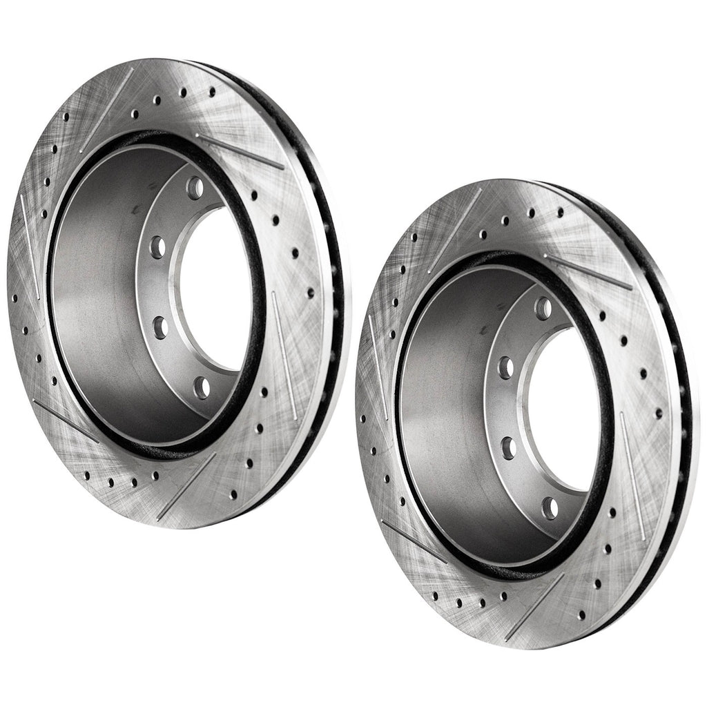 Set of 4 Brake Disc Rotors for Chevy Express Van Suburban Yukon 2500