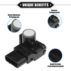 Parking Assist Sensor for Toyota - Durable ABS Plastic Black Rear
