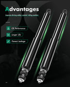 Rear Pair Shocks Absorber Struts for Mazda CX-7 (2007–2012)