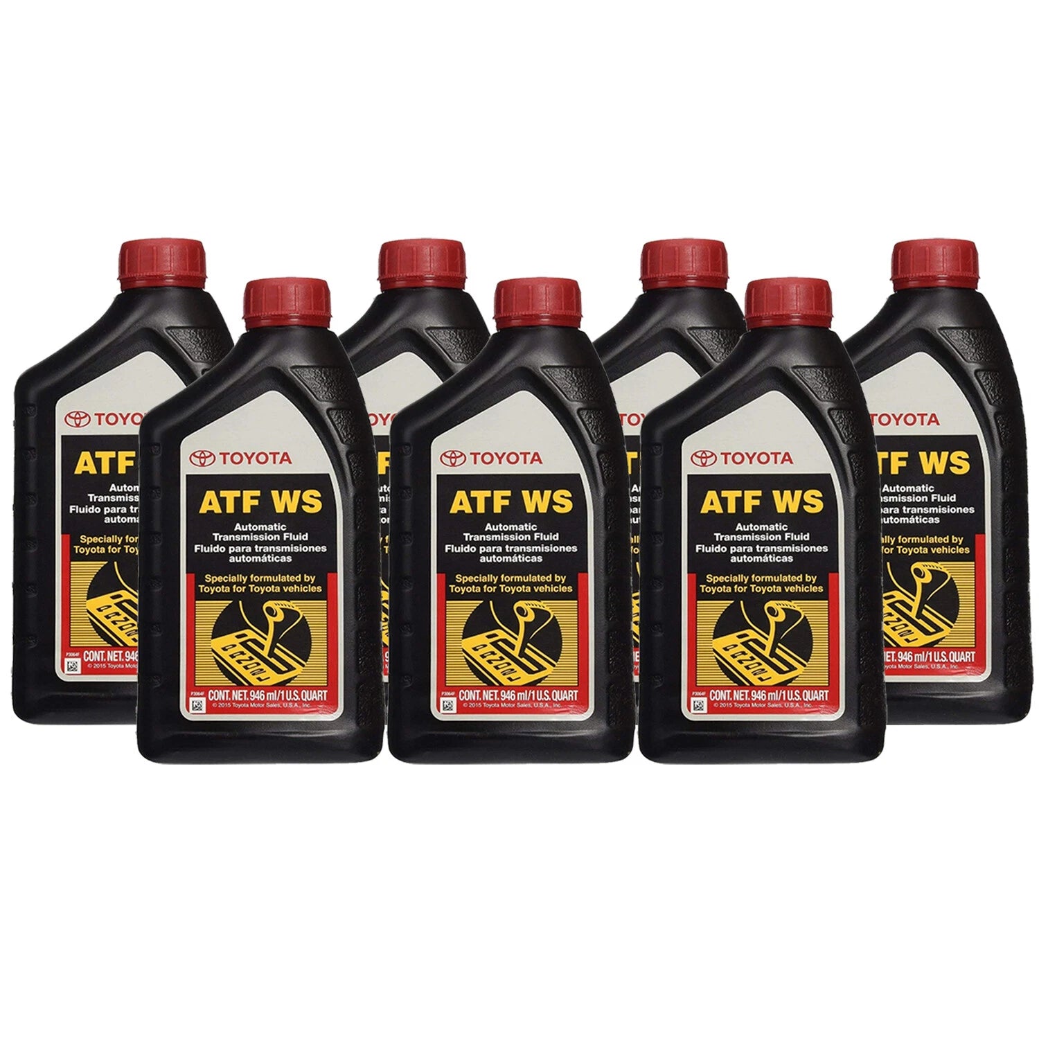 7 Quart Automatic Transmission Fluid ATFWS for Toyota Lexus