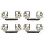 4X Front Ceramic Brake Pads for Nissan Kicks Sentra (2021–2023)