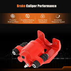 Set of 2 Rear Brake Calipers with Ceramic Pads for Ford F-150 (2004–2011)