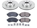 Front Brake Pad and Rotor Kit for Mazda Protege (1999–2001) SJ331DM