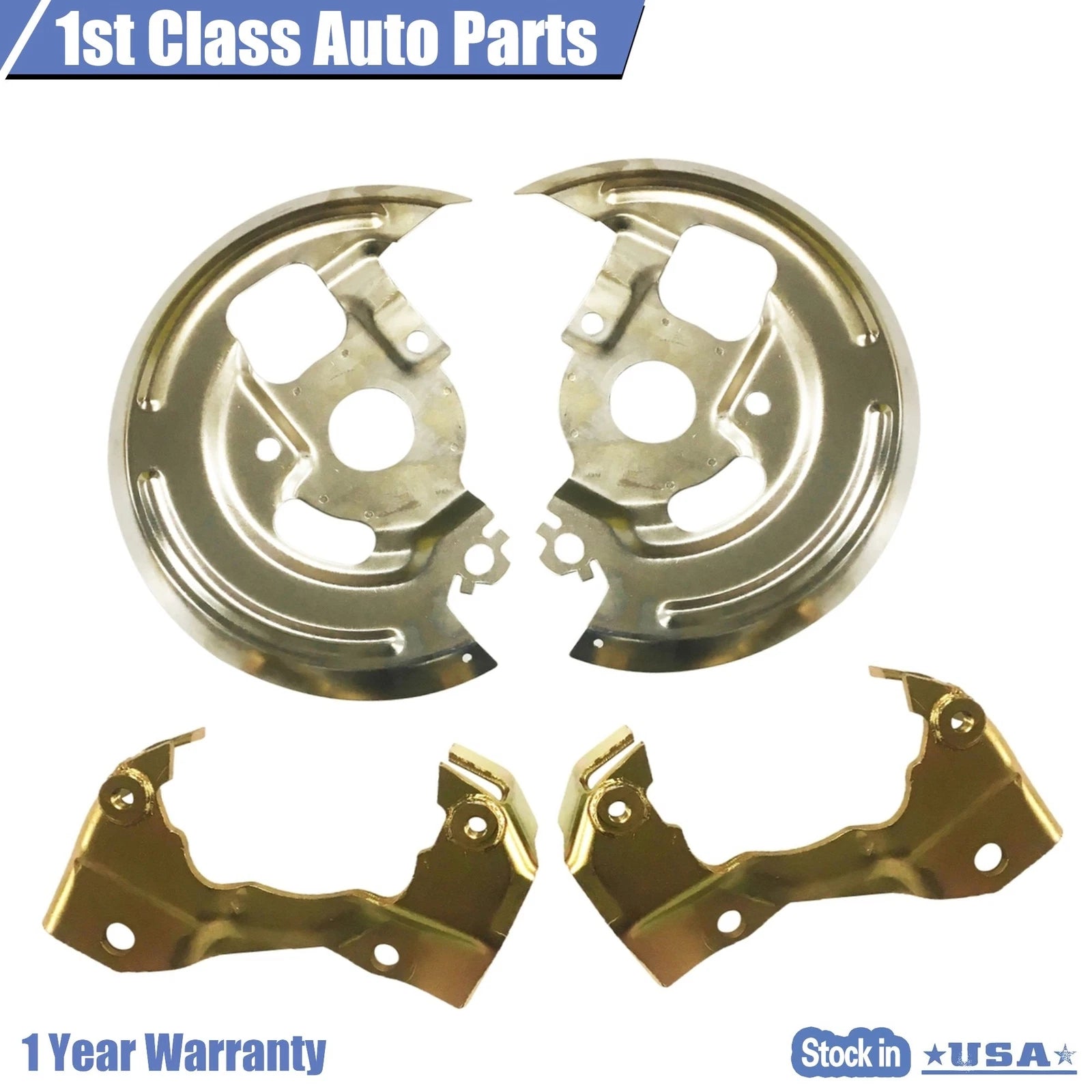 Disc Brake Caliper Brackets & Backing Plates for Chevy A Body