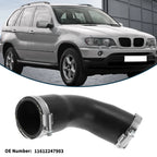 Radiator Hose for BMW 3 Series E46 (1999–2005) No. 11612247903, Boost Hose Black