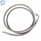 4AN 90 Degree Hose End for Turbo Oil Feed Line (48")