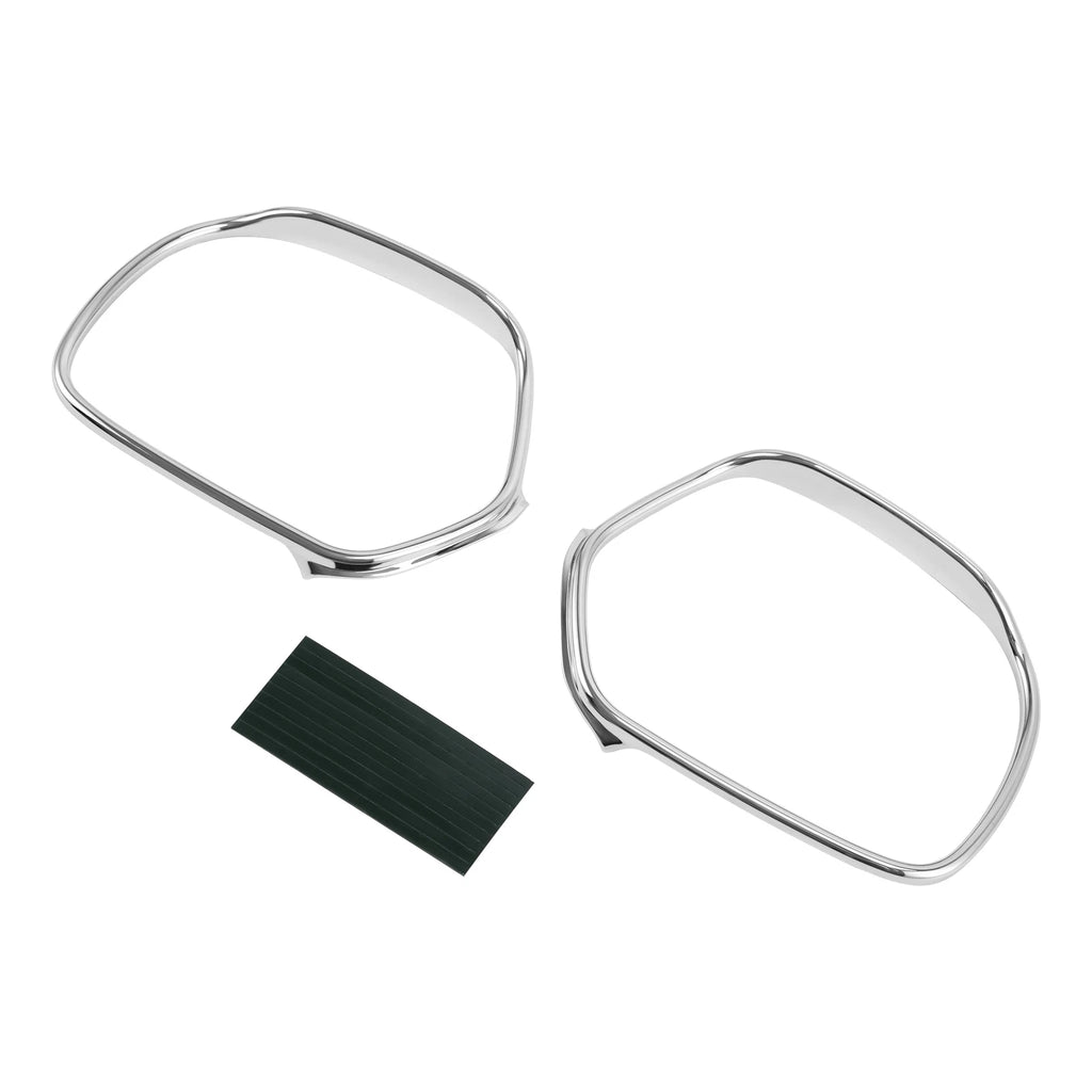 Chrome Rear-View Mirrors Trim for Honda Goldwing GL1800 (2001–2017)
