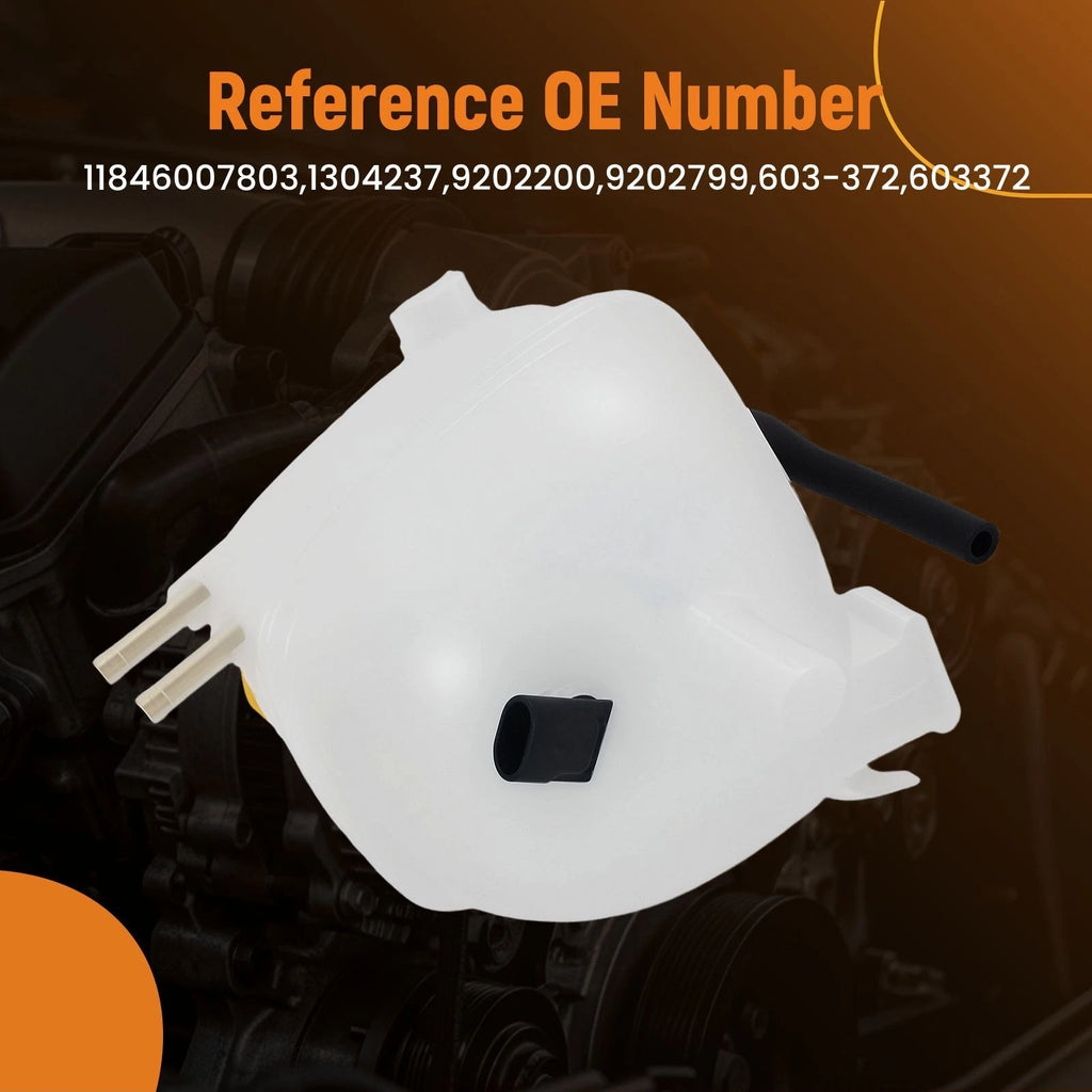 Coolant Reservoir Tank with Sensor for Saab 9-3 9-3X (2003–2011)
