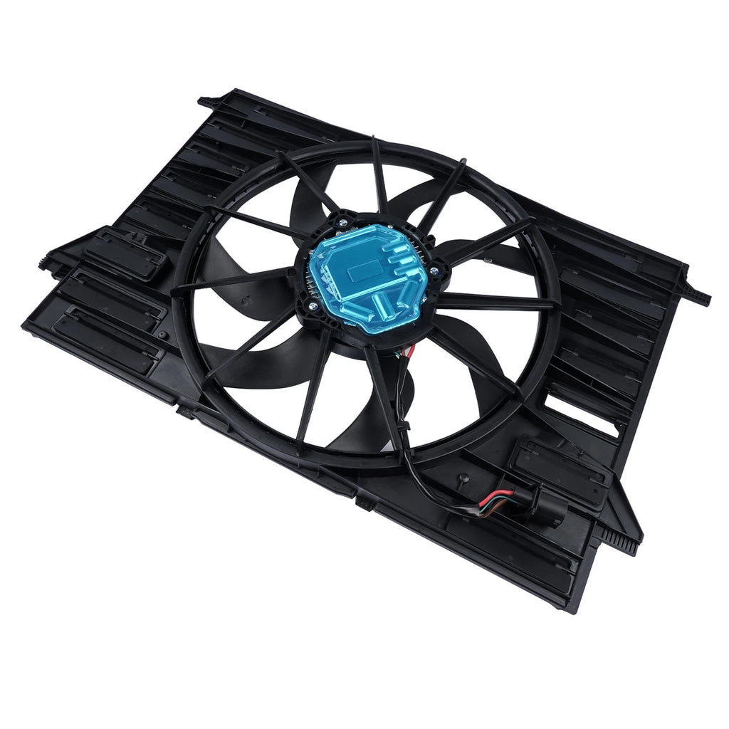 Radiator Cooling Fan Assembly for Audi A4 allroad A5 Quattro S4 S5 (2017–2019)