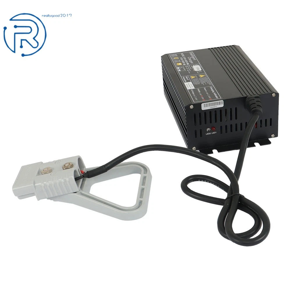 Battery Recharger Connector for Floor Scrubber Pallet Jack (24V)