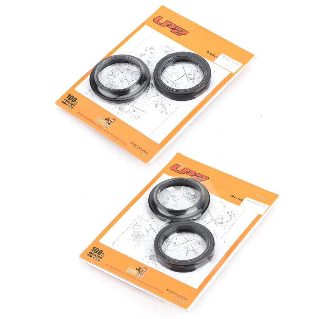 Fork Oil Dust Seal Kit for Kawasaki (92049-1495, 92049-1508, 92049-0002, 92093-1473)