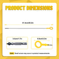 Engine Oil Dipstick for Audi A4 A5 S4 S5 A6 A7 A8 Q5 SQ5 Q7 (2008–2018)