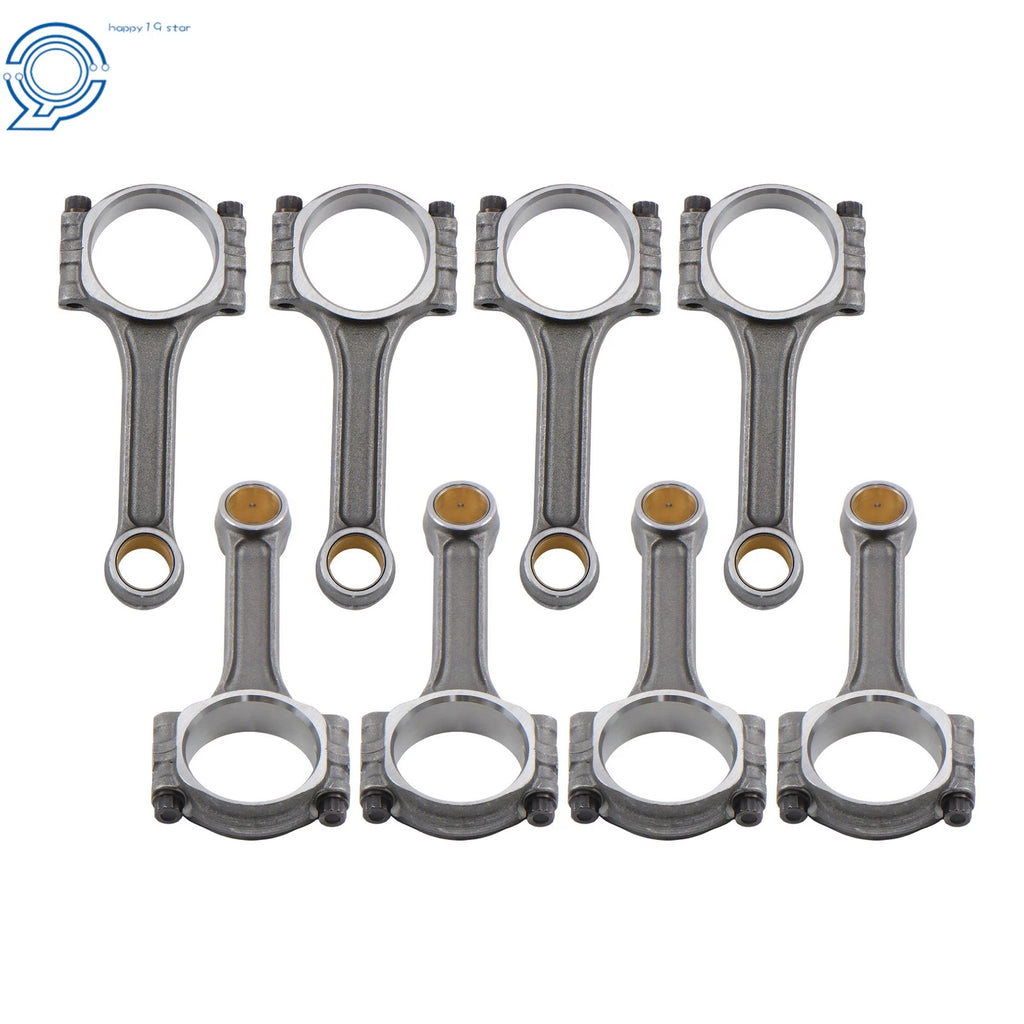 I-Beam Connecting Rods for Chevy SBC 350 (5.700" Length, 2.100" Pin)