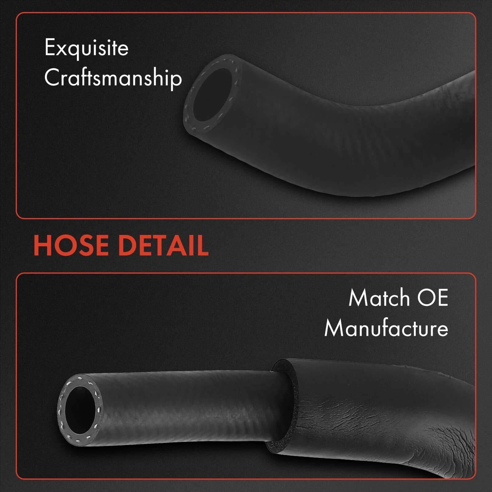 4X Power Steering Pressure, Return & Reservoir Line Hose for Subaru