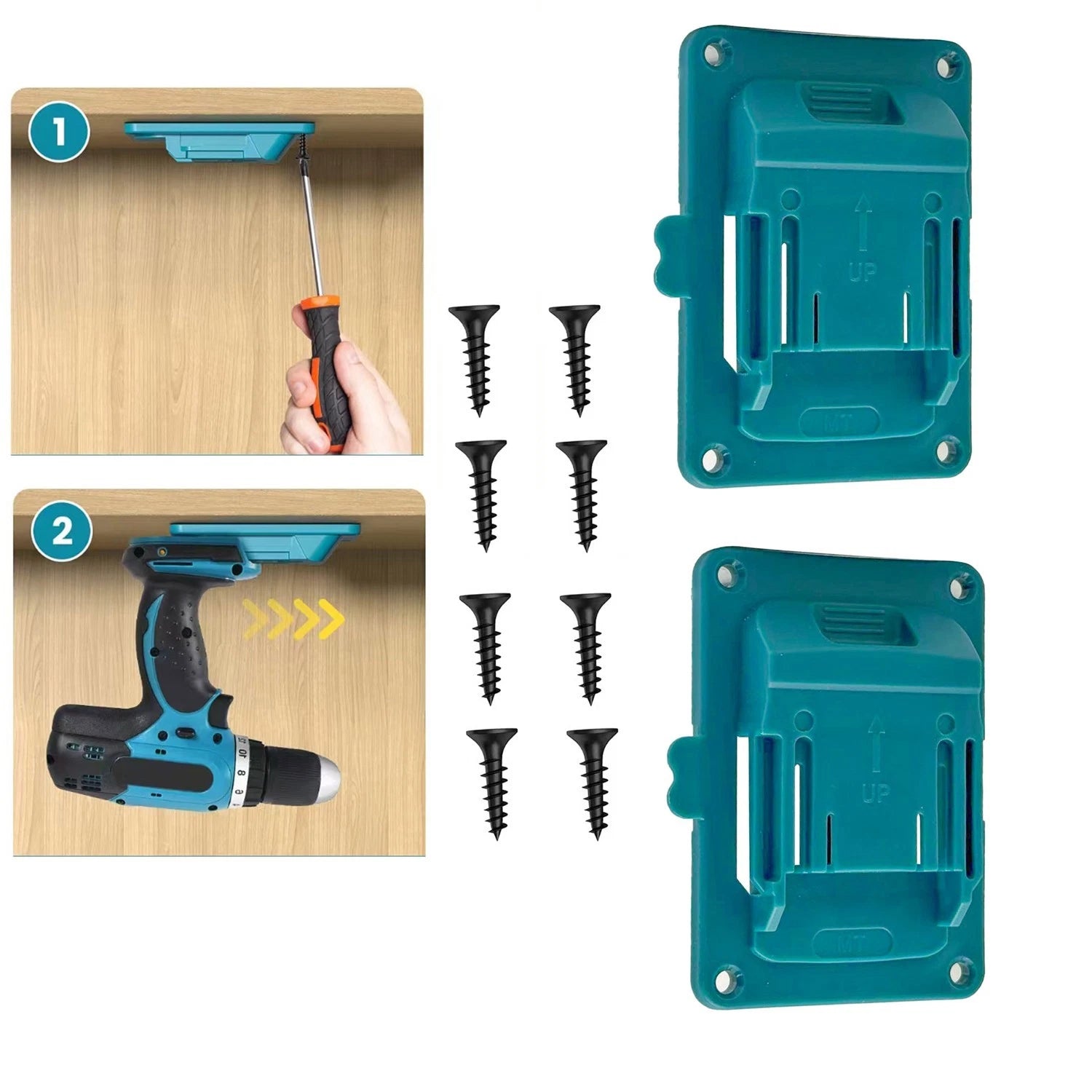 Tool Holder Base for Makita BL1830 BL1840 14.4V 18V