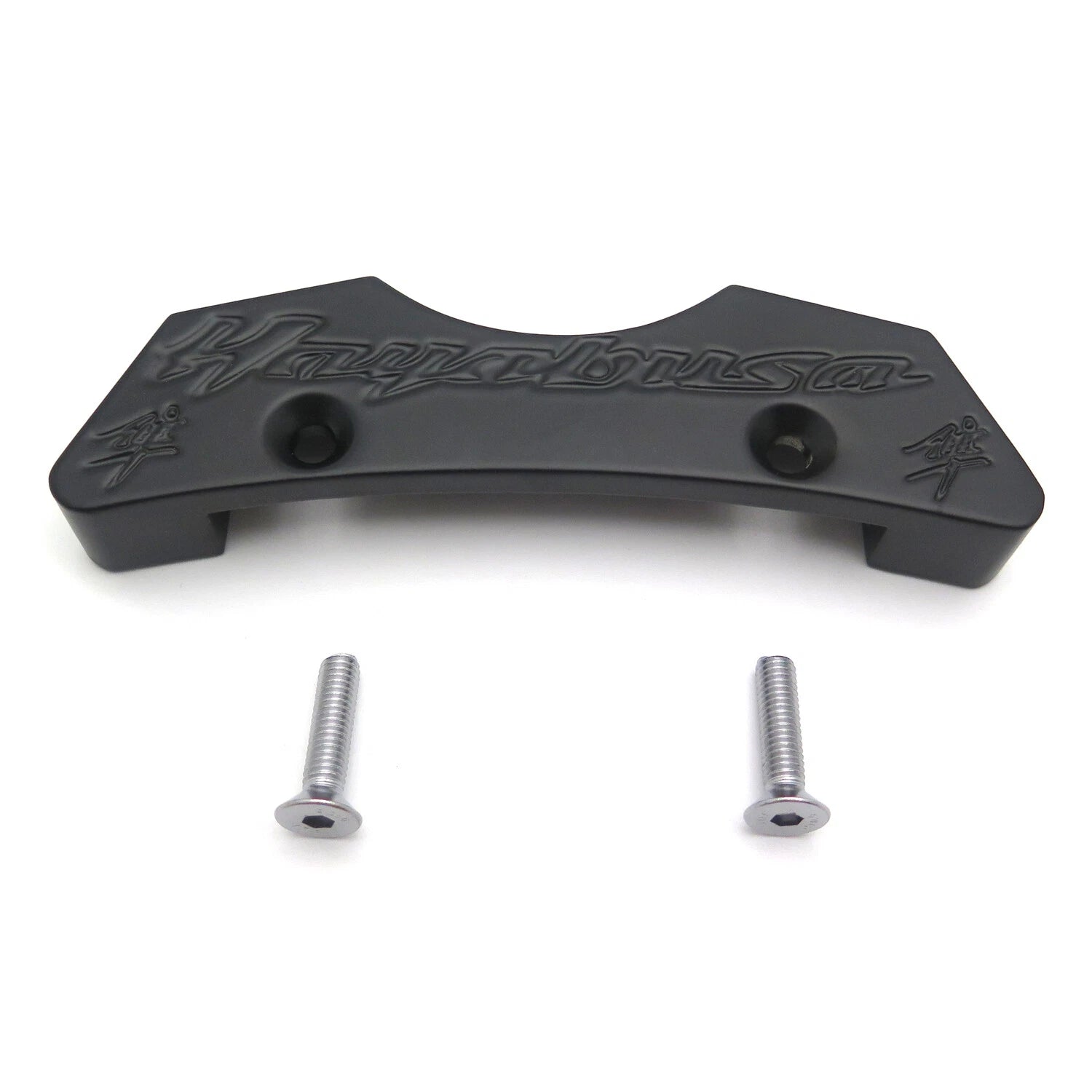 Black Billet Aluminum Fuel Tank Pads Center Cover for Suzuki Hayabusa (1997–2014)