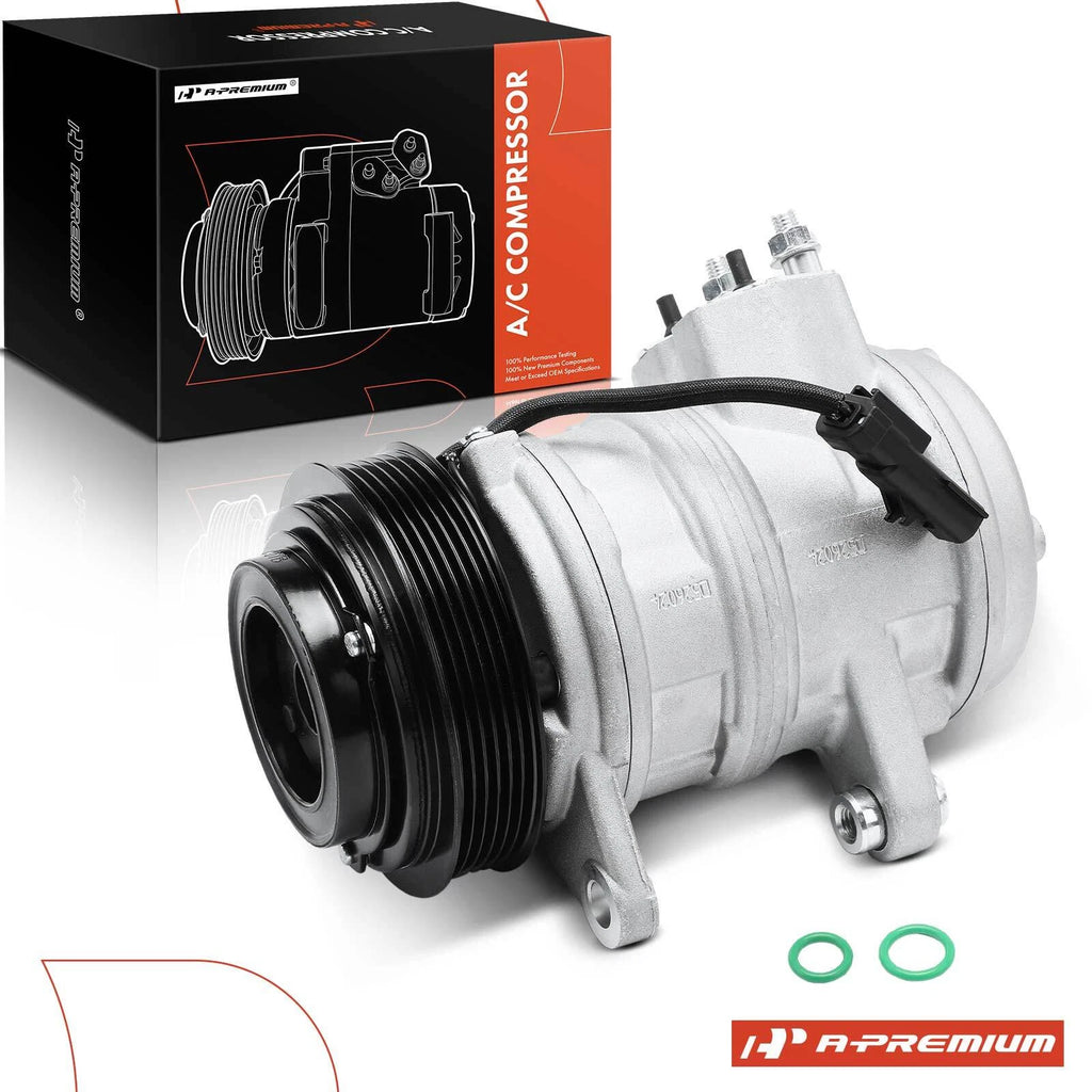 A/C Compressor with Clutch for Jeep Grand Cherokee (2005–2007)