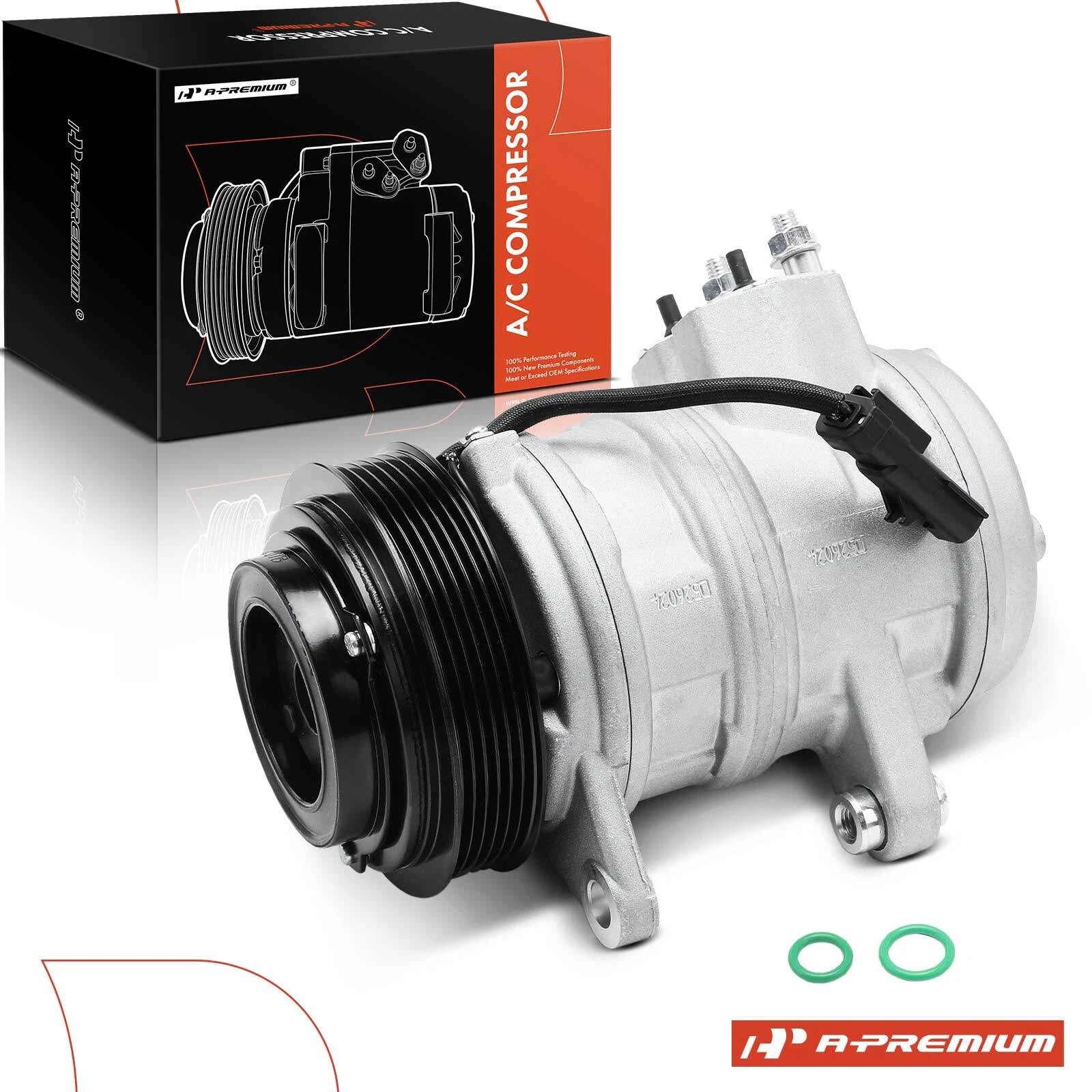 A/C Compressor with Clutch for Jeep Grand Cherokee (2005–2007)
