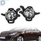 Set of 2 Front Fog Lights for Chevrolet Cruze (2011–2014) Halogen Clear