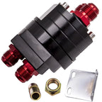 2X Oil Filter Relocation Sandwich Fitting Adapter Kit M20 x 1.5 & 3/4 x 16