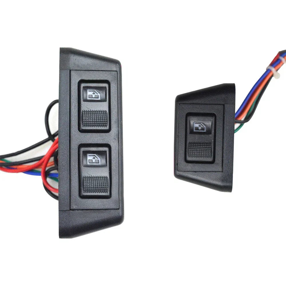 3 x Button Switch Kit for Car Door Power Window Control 12V (Fits Most Models)