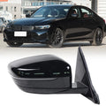 Left Driver Side View Mirror w/ Blind Spot for BMW 320i 330i 330e (2019–2023)