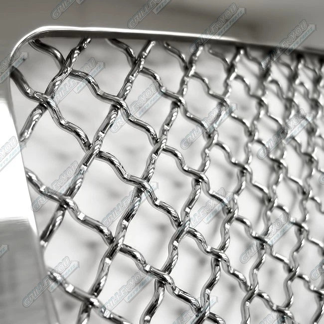 Stainless Steel Chrome Mesh Grille Insert for Ford F-150 (2015-2017)