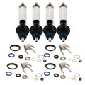 Set of 4 Fuel Injectors & O-Rings for Mercedes W117 CLA 250 GLA 250 (2014–2019)