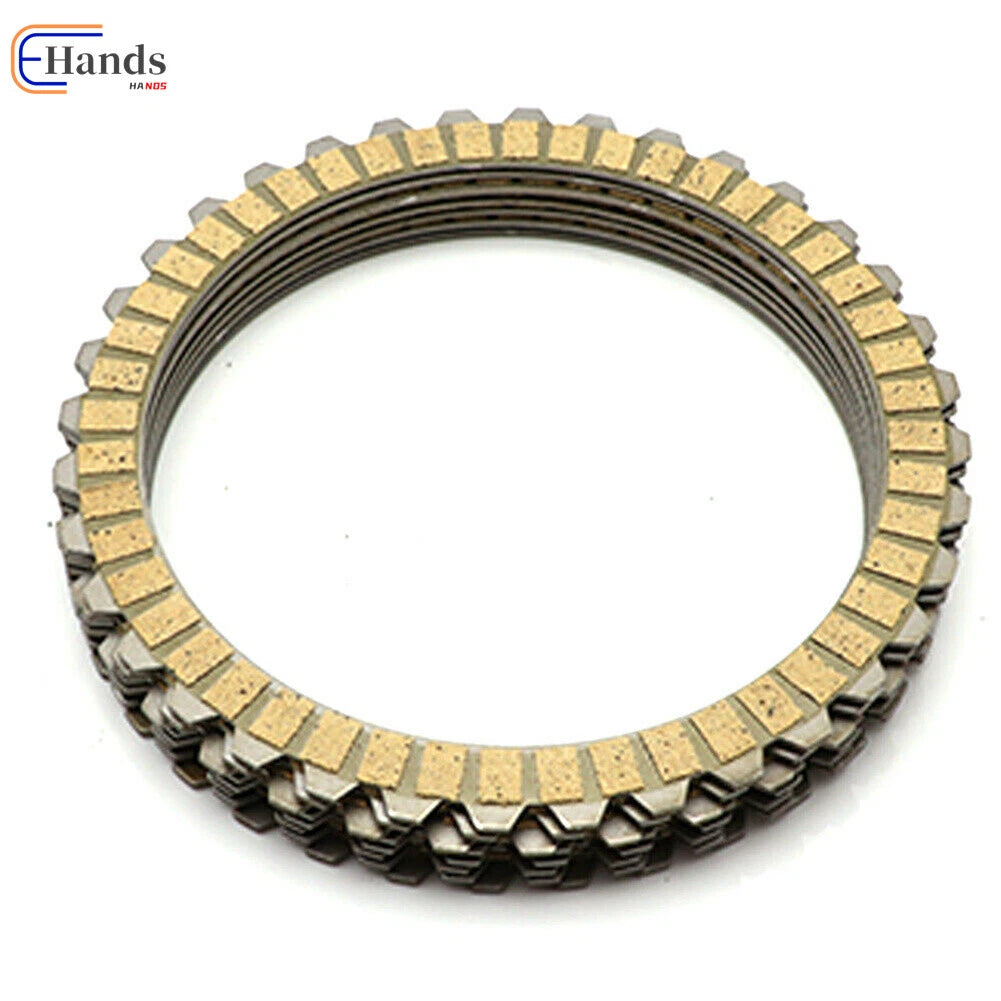 8X Clutch Friction Plates Set for Harley Sportster XL883 XL1200 XLH1200 (2004–2023)