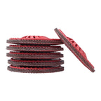 10 Pack Ceramic Grain Flap Sanding Discs 4.5" x 7/8" 80 Grit for Automotive