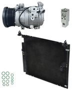 A C Compressor Kit with Condenser for Toyota FJ Cruiser (2012–2014)