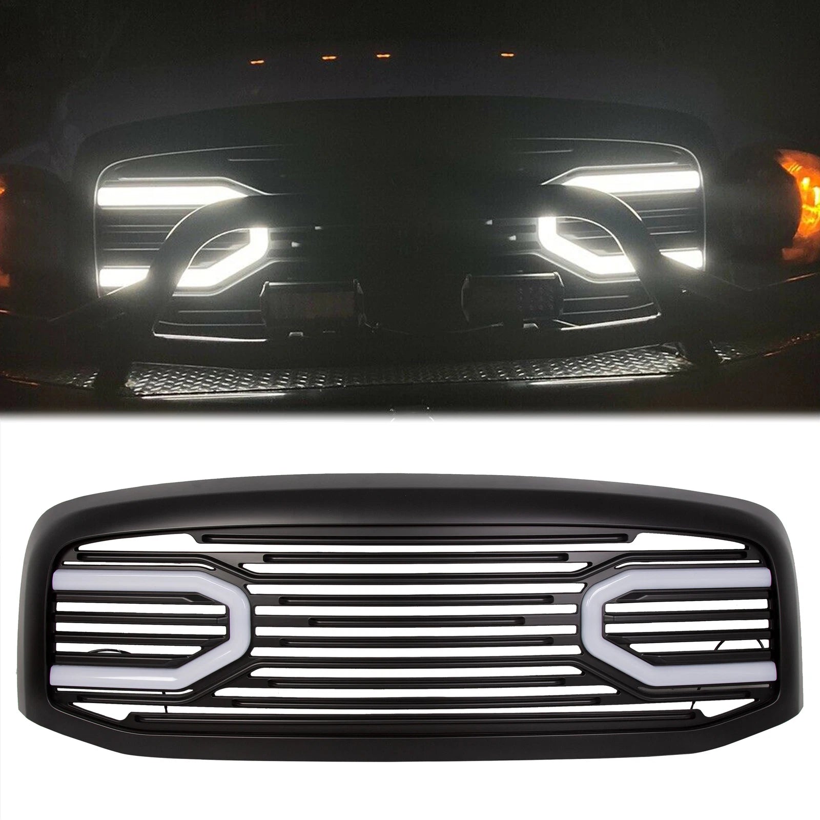Grille Shell Light for Dodge RAM 1500 2500 3500 (2006–2009)