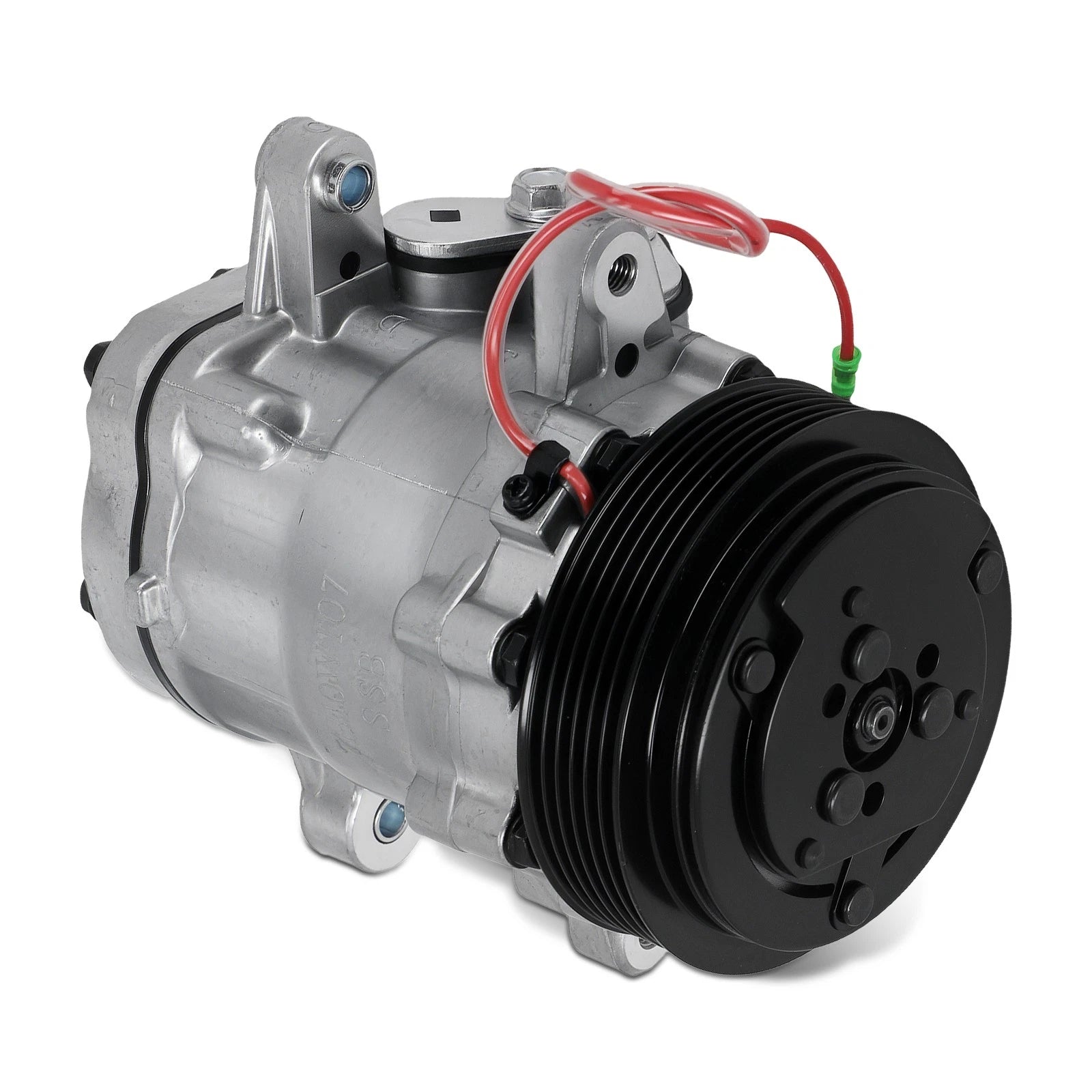 A/C Compressor with Clutch for Sanden SD7 HC5005BK (R134a)