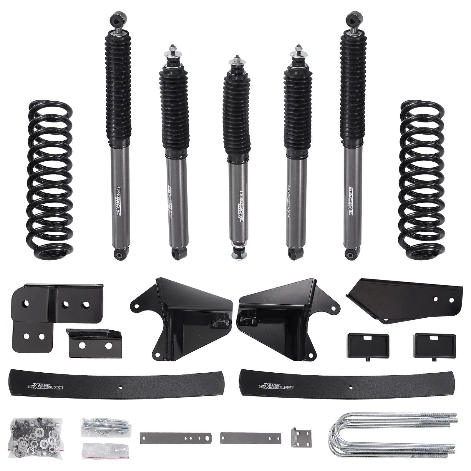6" Lift Kit with Shocks and Springs for Ford F-150 4WD (1980–1996)