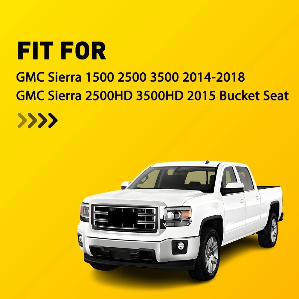 Center Console Lid Cover for GMC Sierra 1500 2500 (2014–2018)